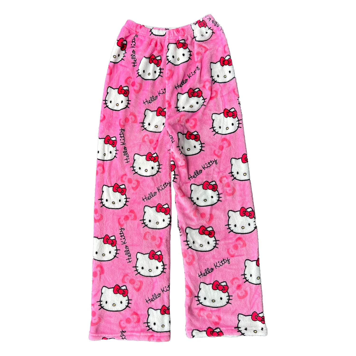 Y2K HK Pajamas Pants Anime Women's Pajama Pants Cartoon Couple Home Sleepwear Trousers Leisure Home Clothing